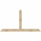 Ekena Millwork Portland Rough Sawn Timber Gable Bracket, Douglas Fir, 96"W x 52"H x 4"D x 6"F, 13/12 Pitch GBW096X52X0406POR00RDF - alternate 1